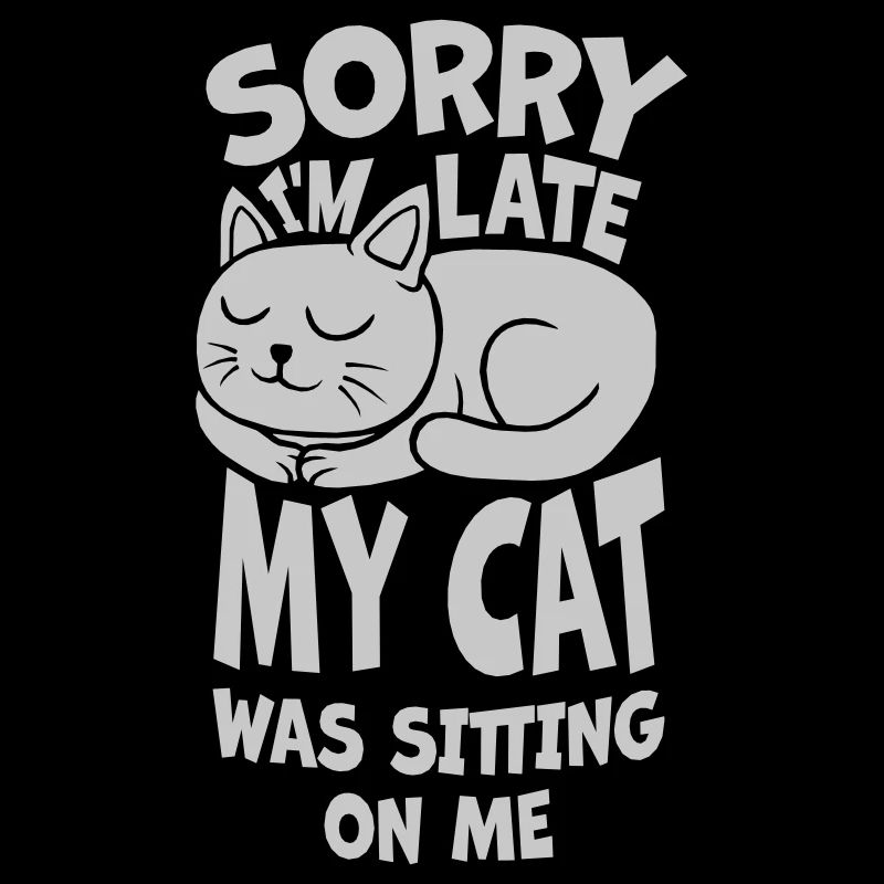 désolé chat était assis