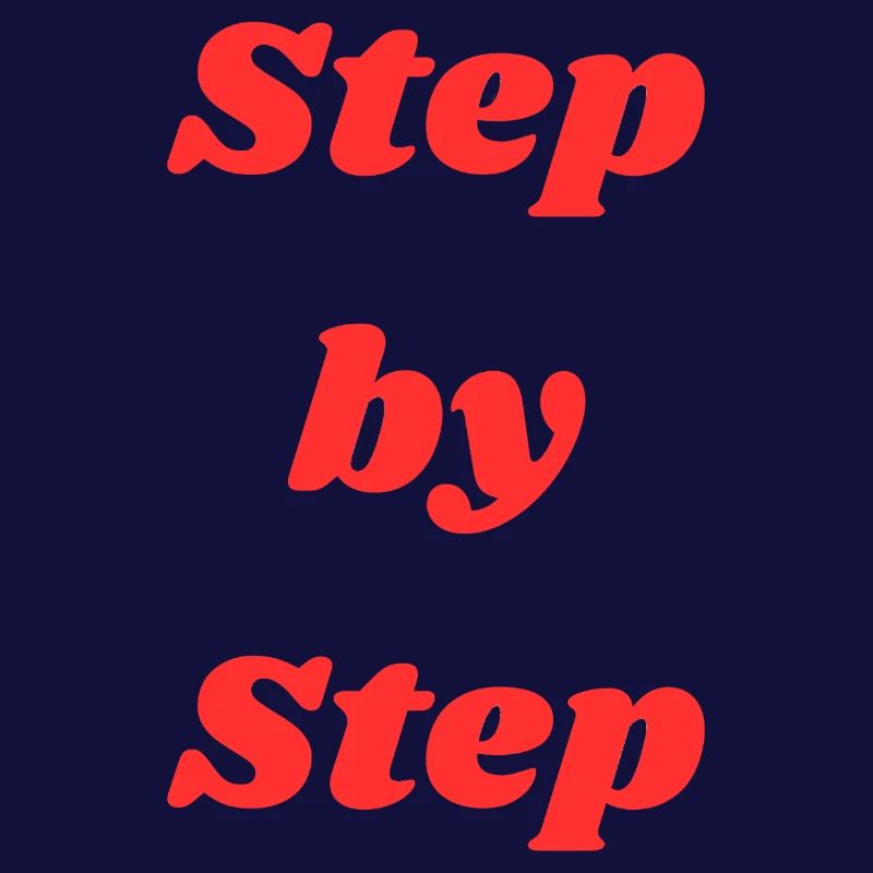 Step by step typography