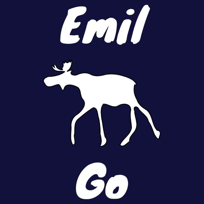Emil der Elch withe