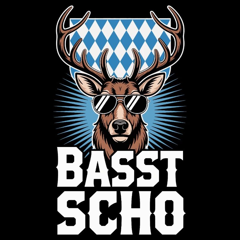 Basst Scho Hirsch Dialecte bavarois Bavière