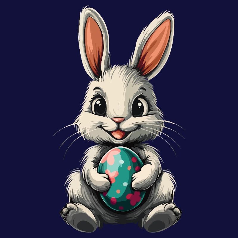 Bunny Easter Rabbit Easter Egg Cute