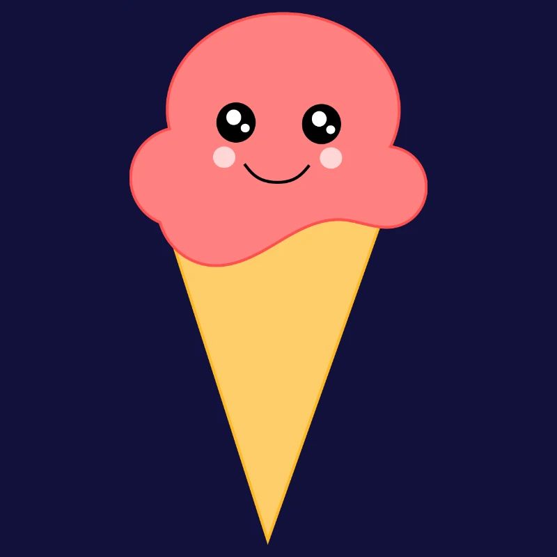 Eis Eiscreme Erdbeereis