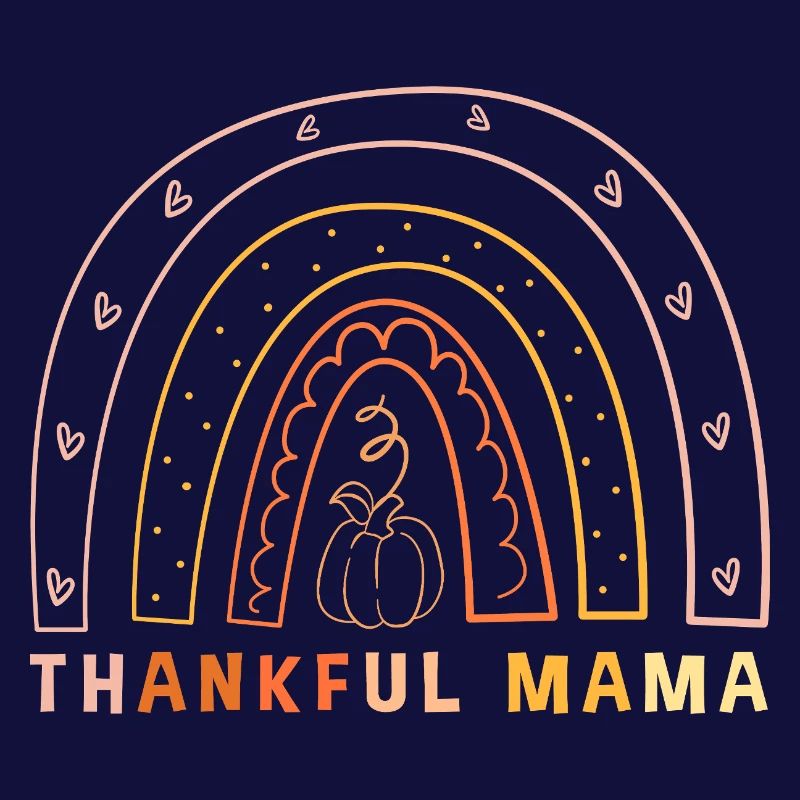 Thanksgiving Mama Mutter Oma Großmutter