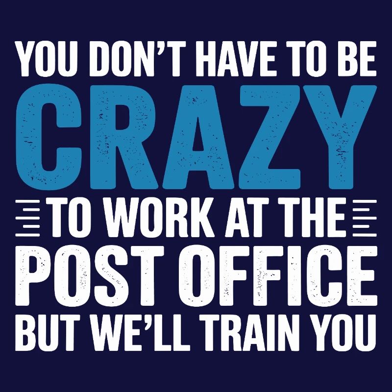 Funny Mail Carrier Postal Post Office Worker