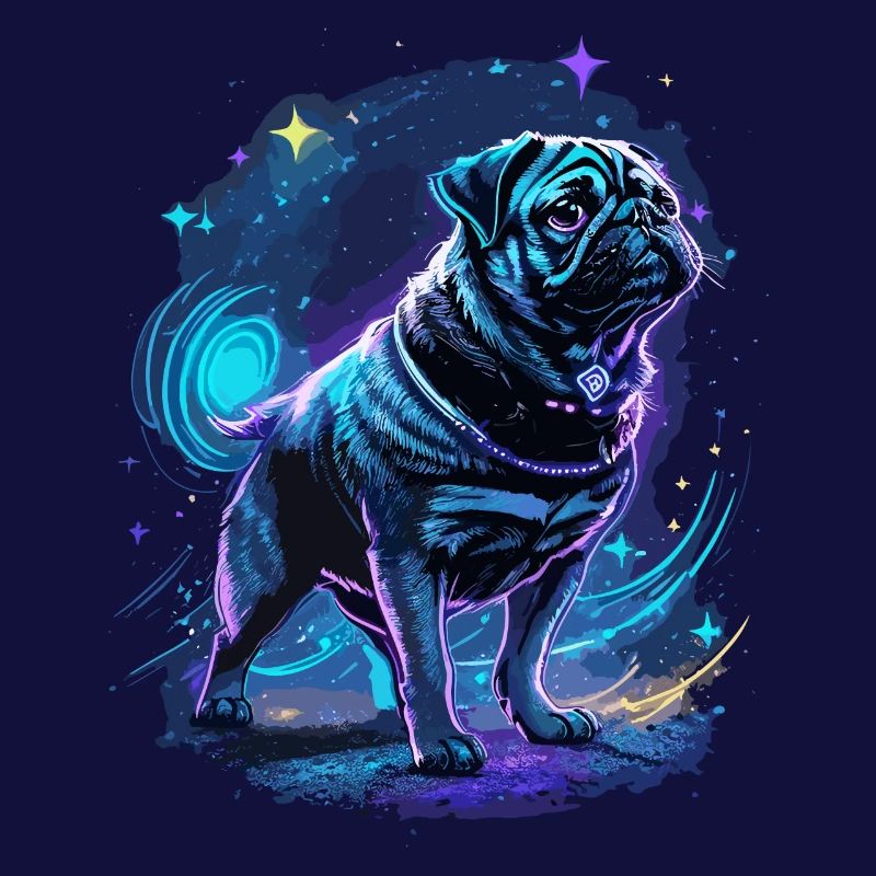 Mops Mitternachtszauber