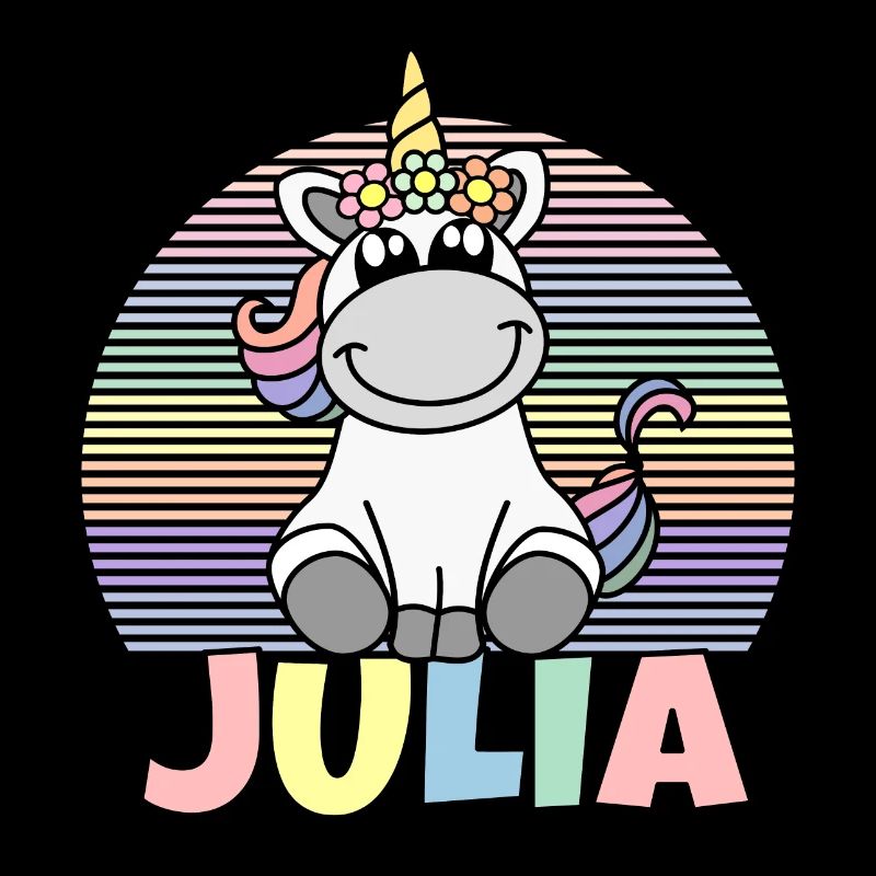 Nom de la licorne Julia