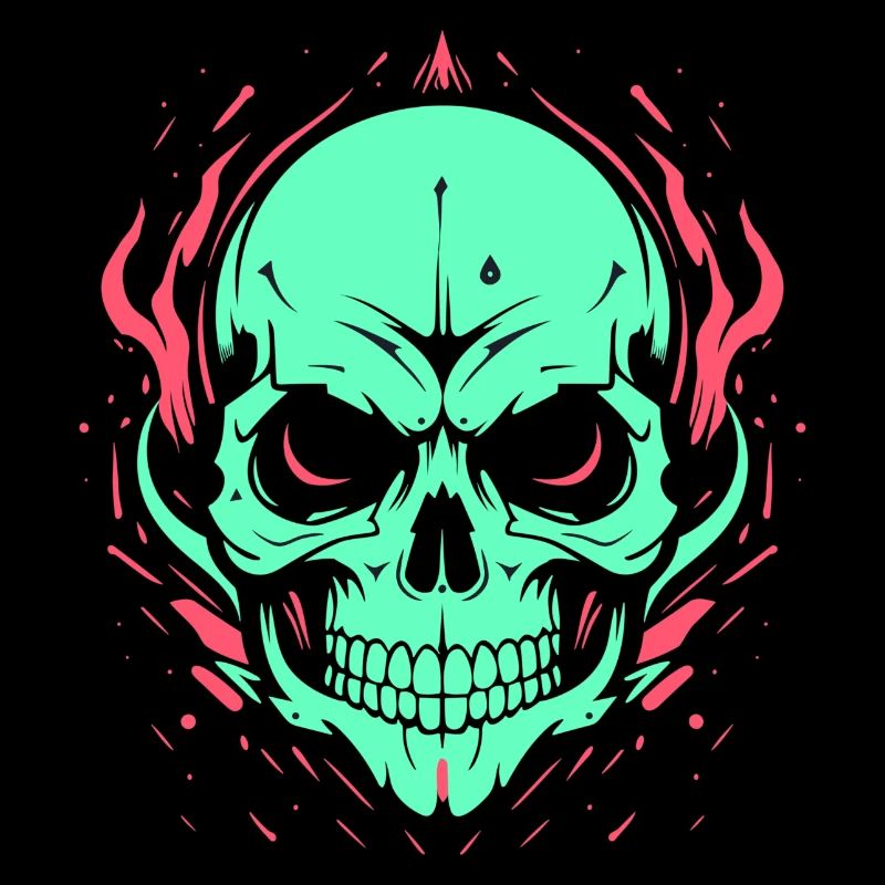Skull neon