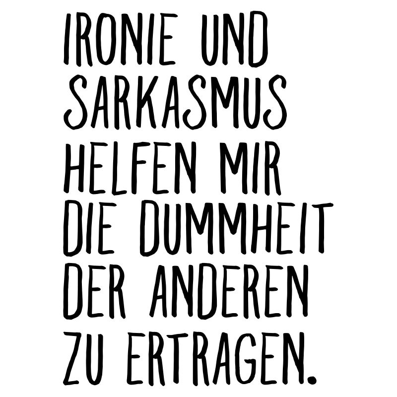 Ironie Und Sarkasmus