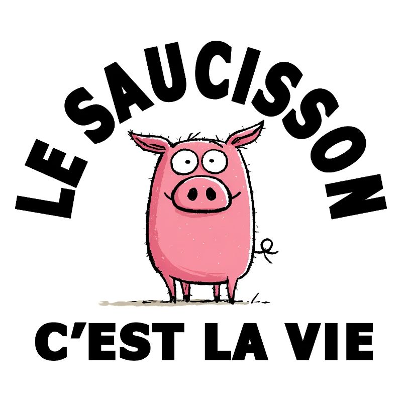 le saucisson c'est la vie humour