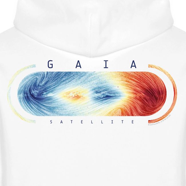 Gaia - Sky map - radial velocity and proper motion