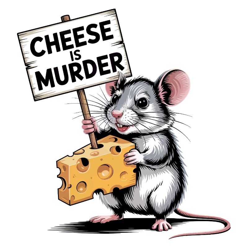 Cheese Is Murder Mouse