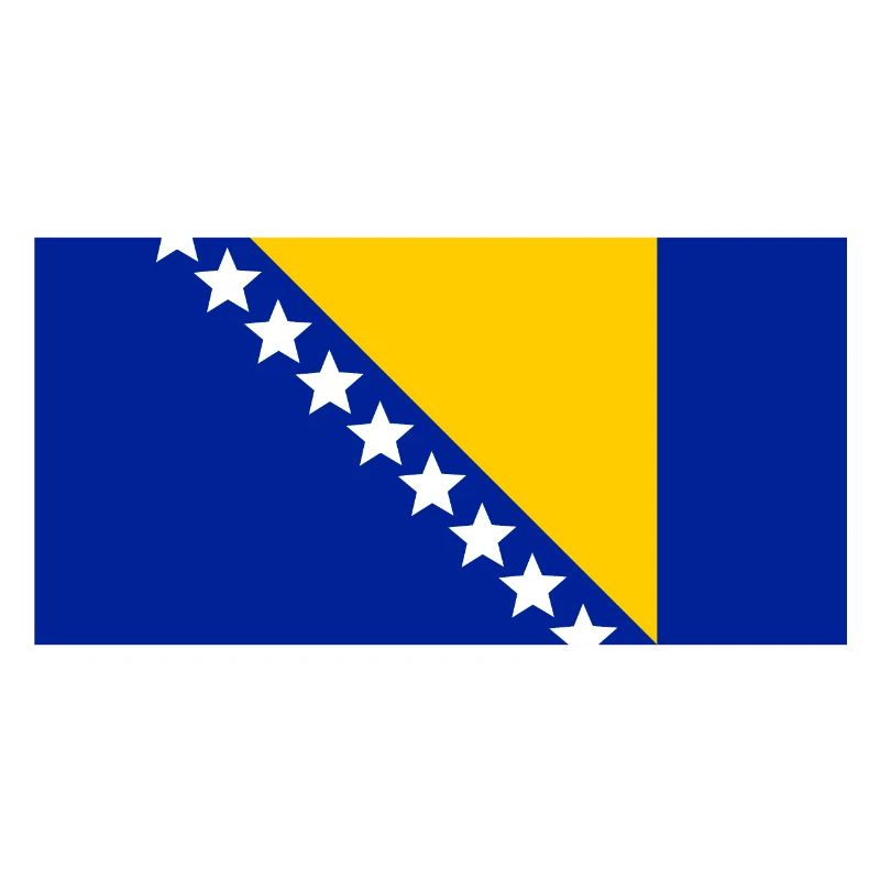 Drapeau de la Bosnie