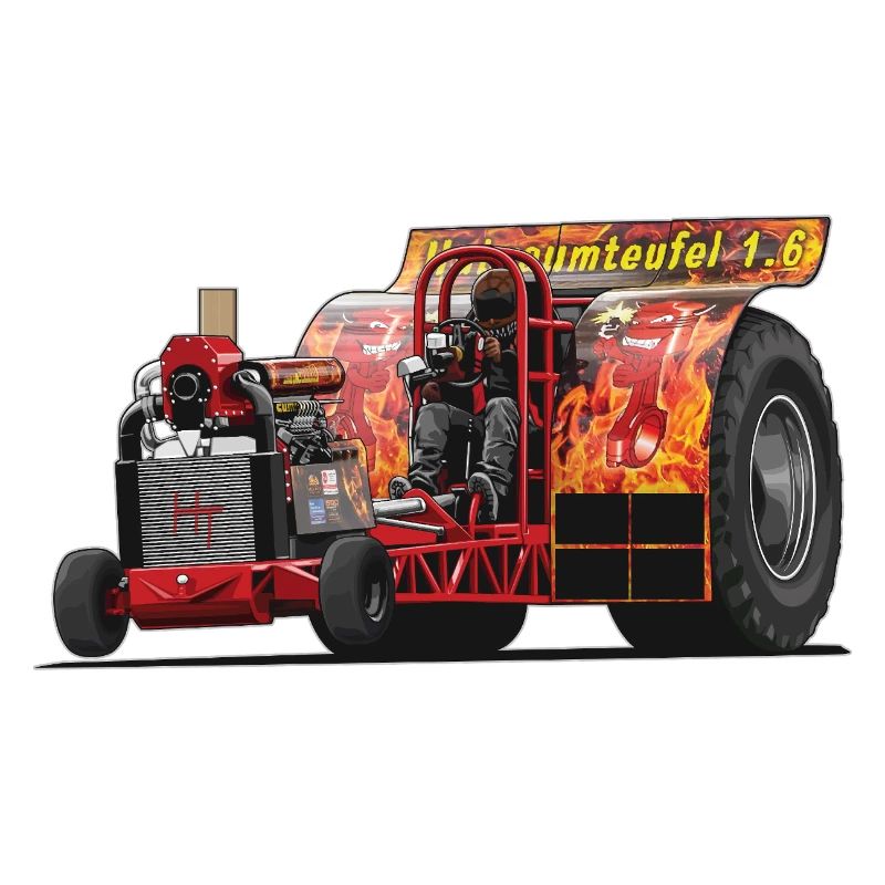 Tractor Pulling // Illustration