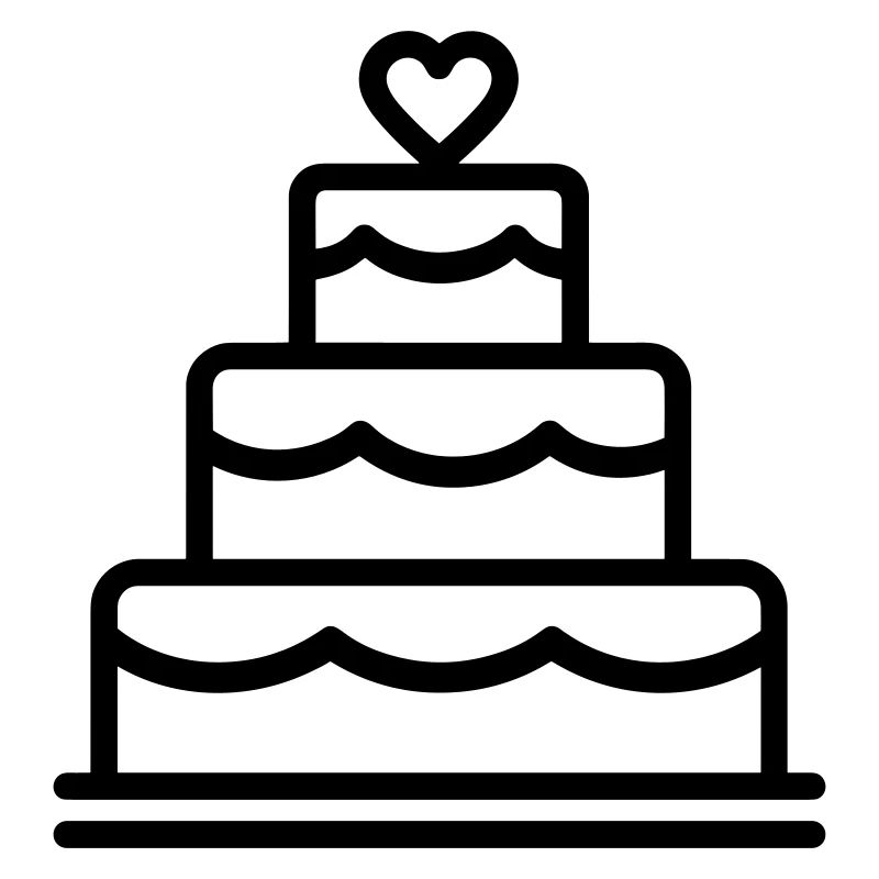 gâteau de mariage