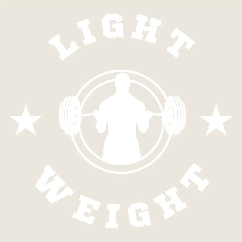 Haltérophile poids léger haltère bodybuilder