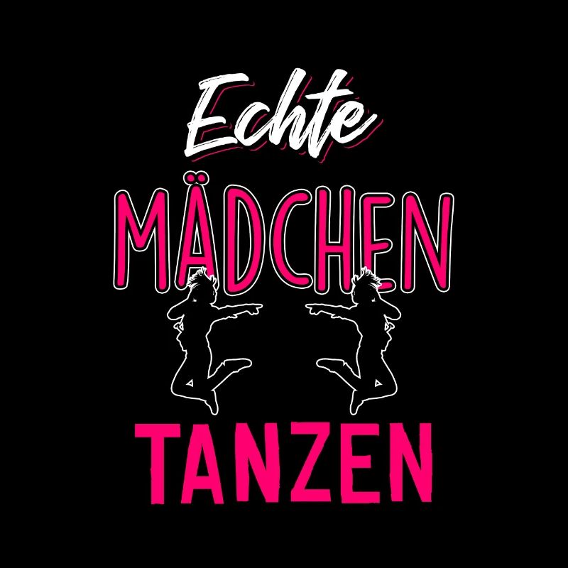Echte Mädchen tanzen