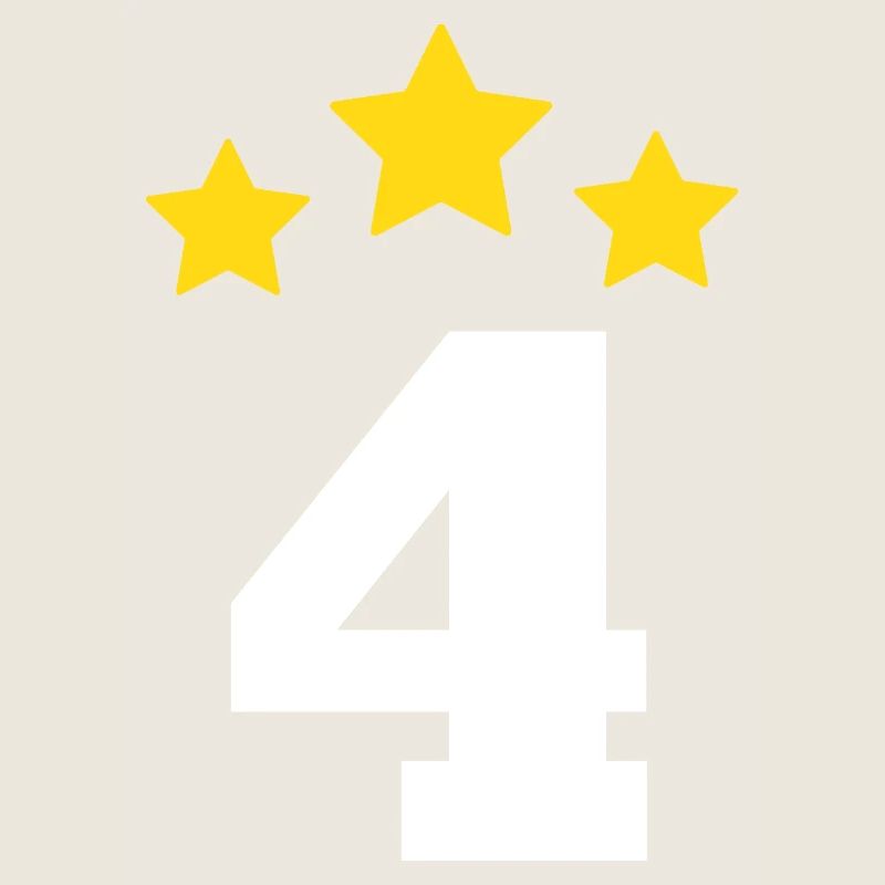 4 ans étoile - cadeau de 4e anniversaire