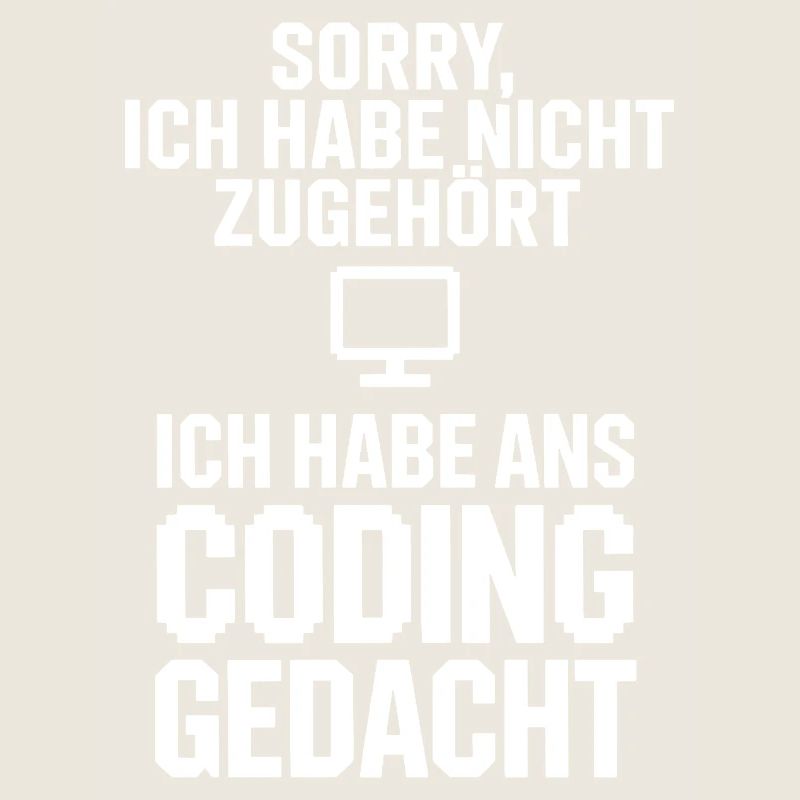 Entschuldigung Coding Kopf