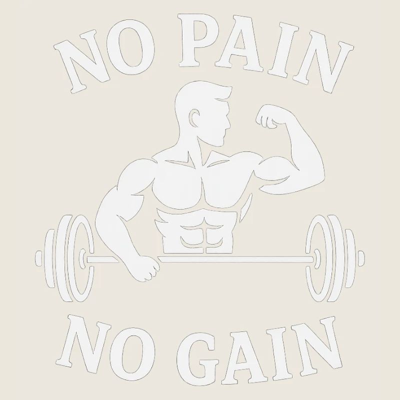 Kraftspruch Pas de douleur pas de gain