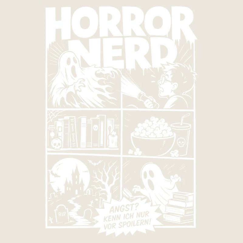 Horror Nerd Comic Spoiler Angst