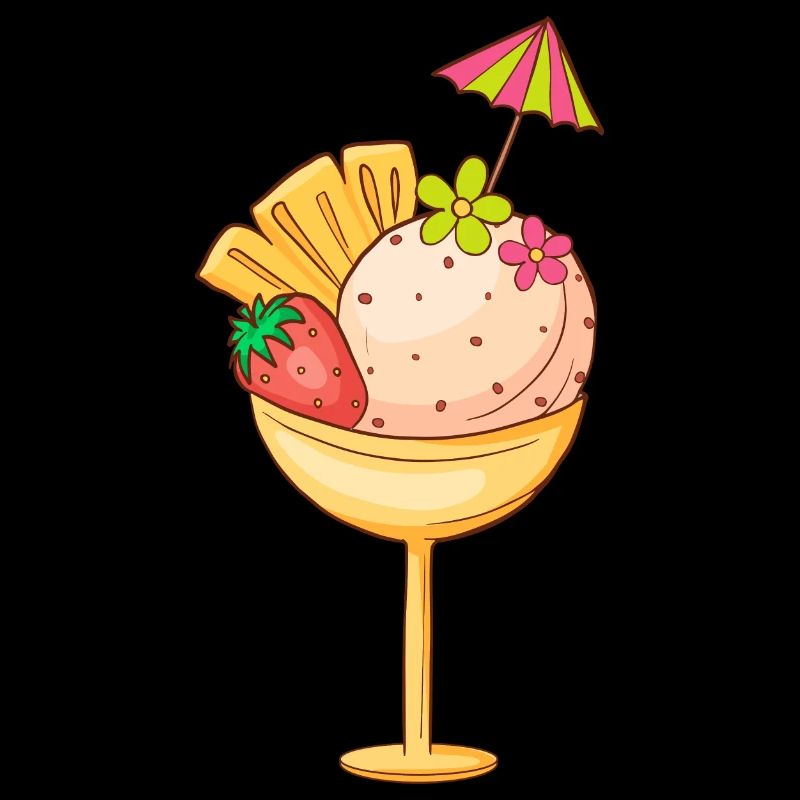 Eis Speiseeis Eiskrem Eiscreme Kugeleis Eisbecher