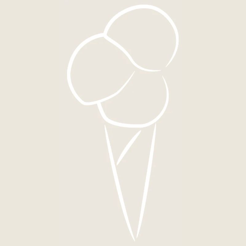 Dessin de crème glacée