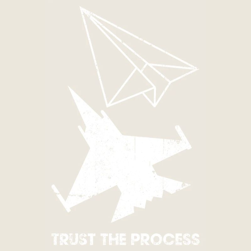 Trust the Process Paper Flight