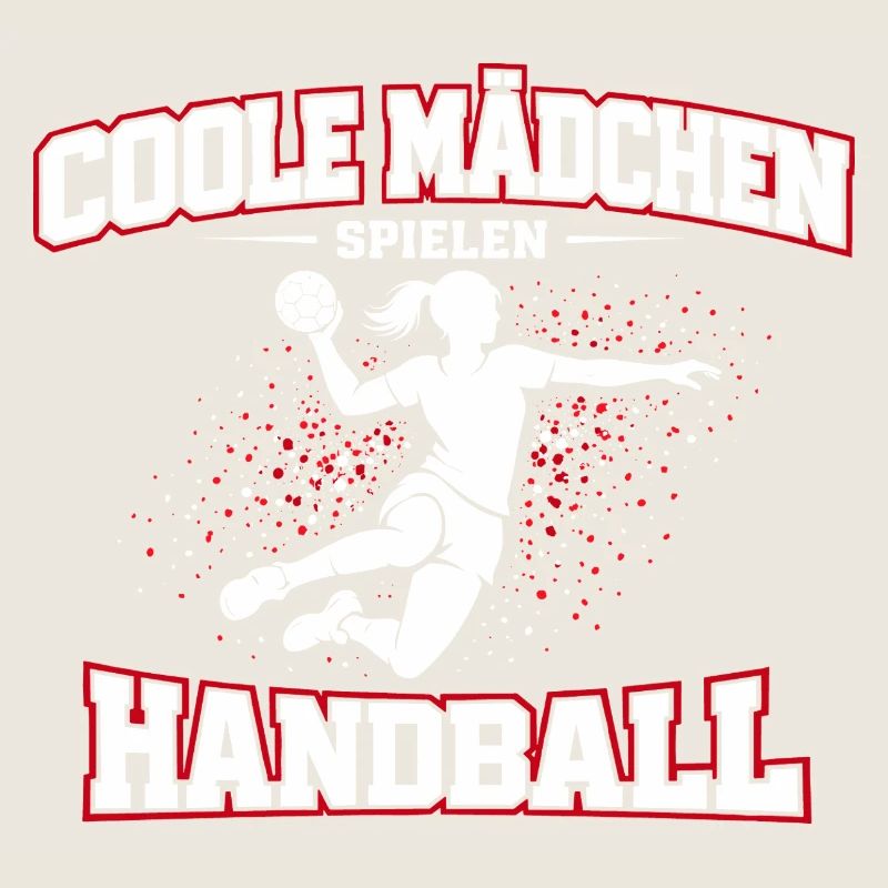 Handball Mädchen Spruch Geschenk