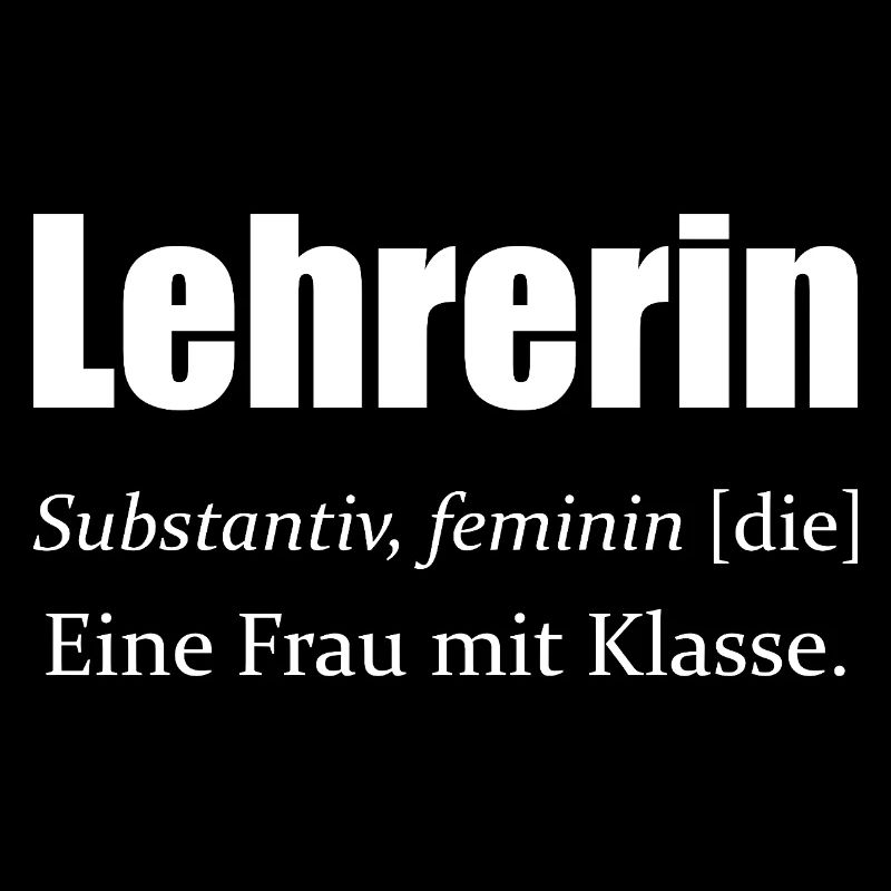 Lehrerin Definition