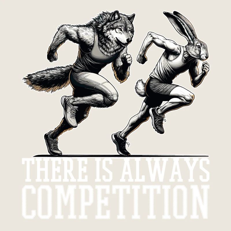 Competition Hare and Wolf Competition Gift