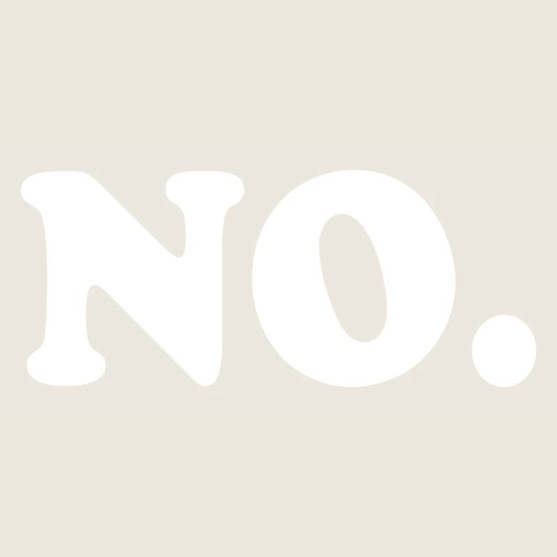 No