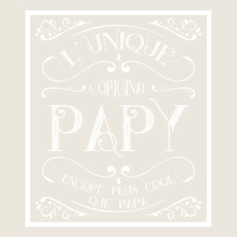 L'unique, l'original papy plus cool que papa