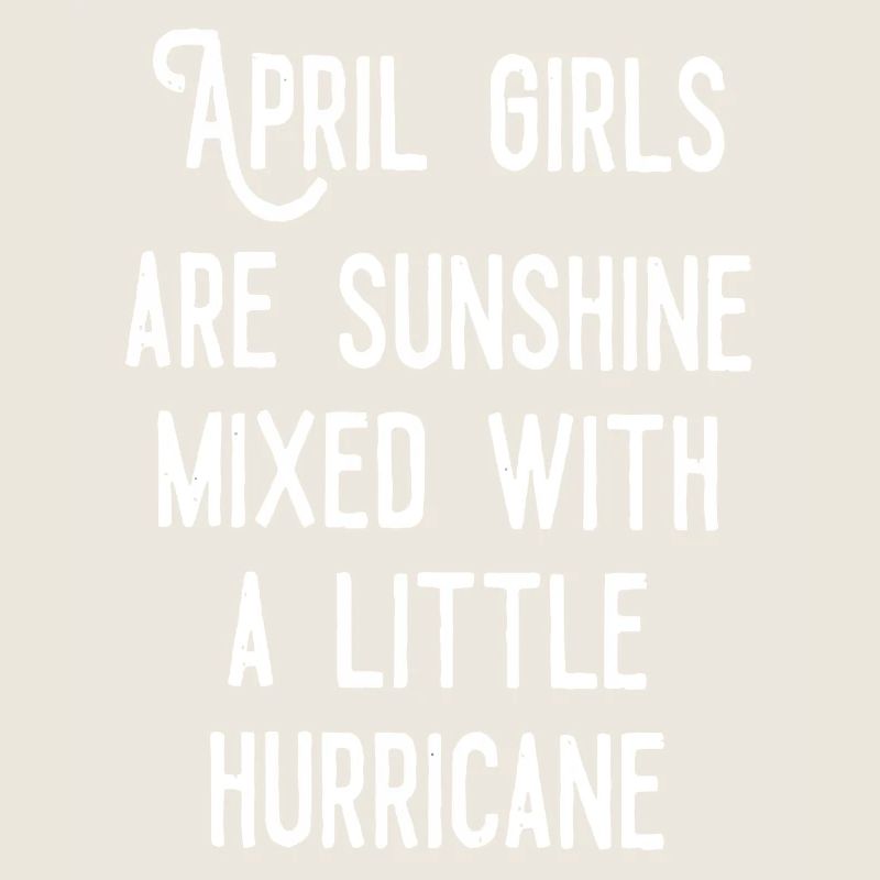 Avril filles de soleil sont mélangés