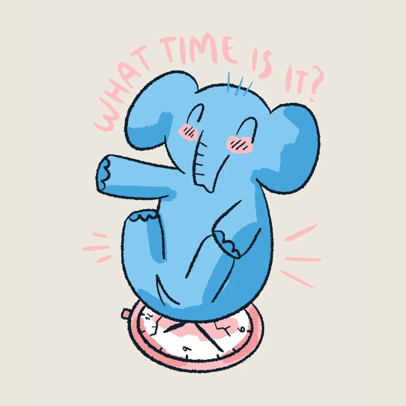 Elephant Clock