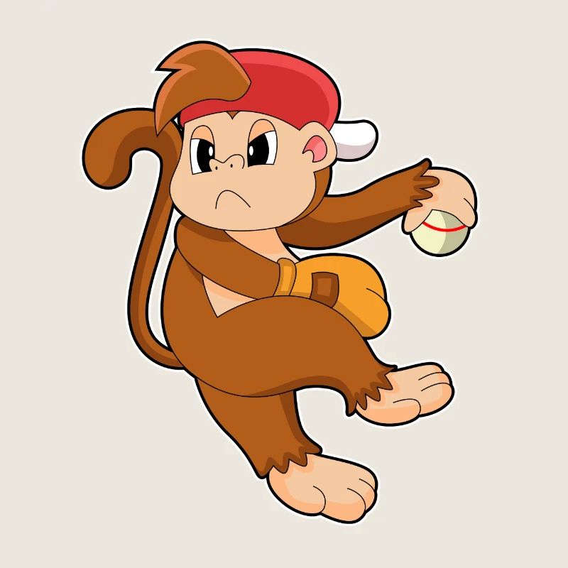 Gant de baseball Monkey
