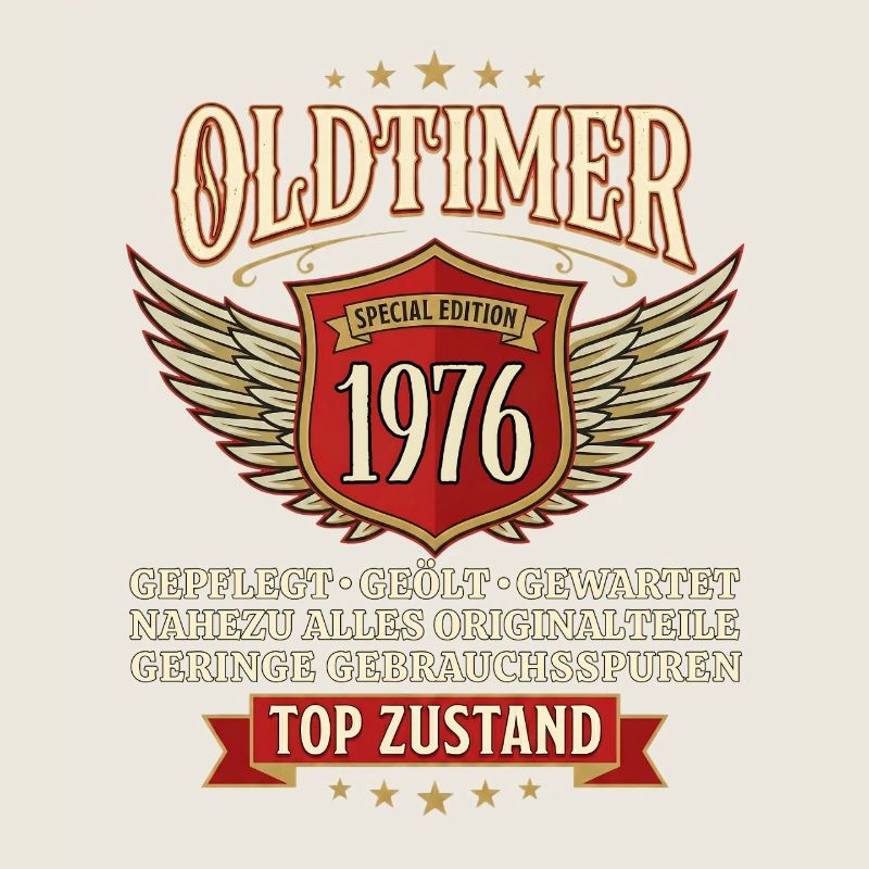 Oldtimer 1976 - 50. Geburtstag Geschenk