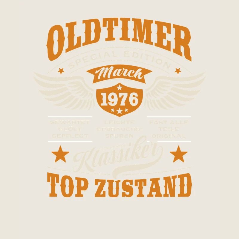 Oldtimer March 1976 - Geburtstag - Geschenk