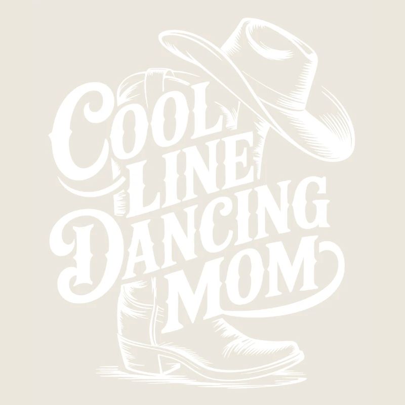 Line Dancing Mom Western Tee
