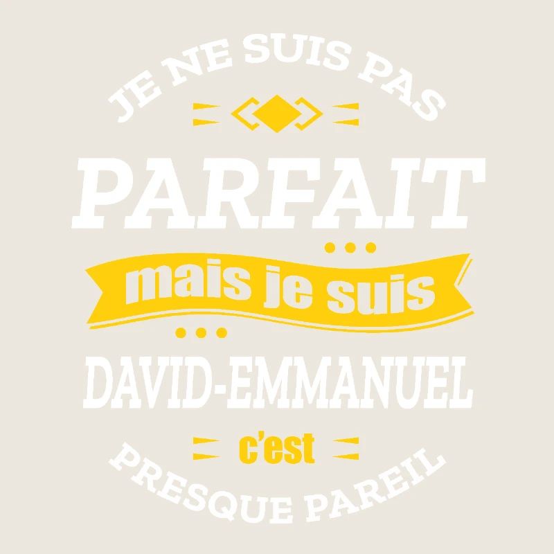DAVID-EMMANUEL PARFAIT - PRENOM DAVID-EMMANUEL