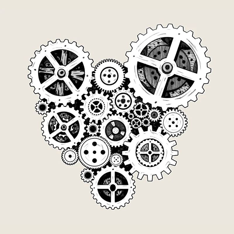 steampunk heart