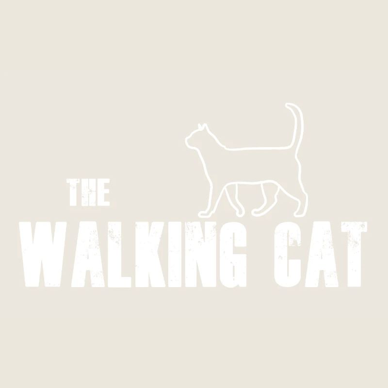 Le chat de marche