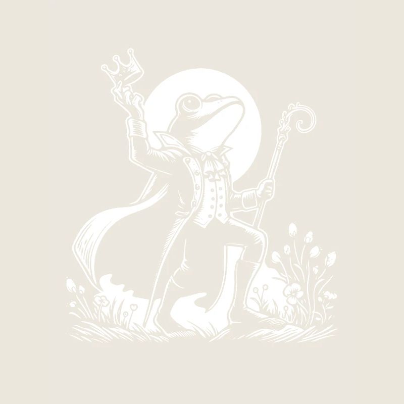 Prince grenouille – Conception de conte de fées
