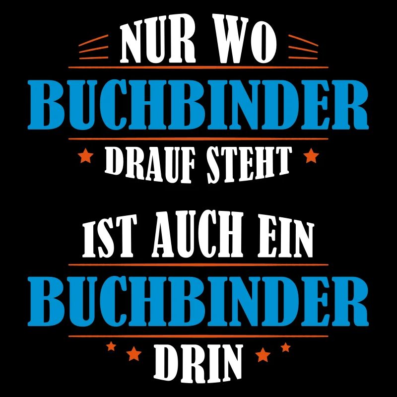 Buchbinder Beruf Geschenk