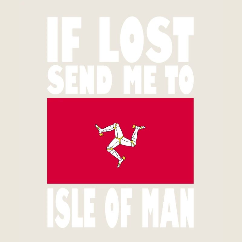 Drapeau de l’île de Man disant
