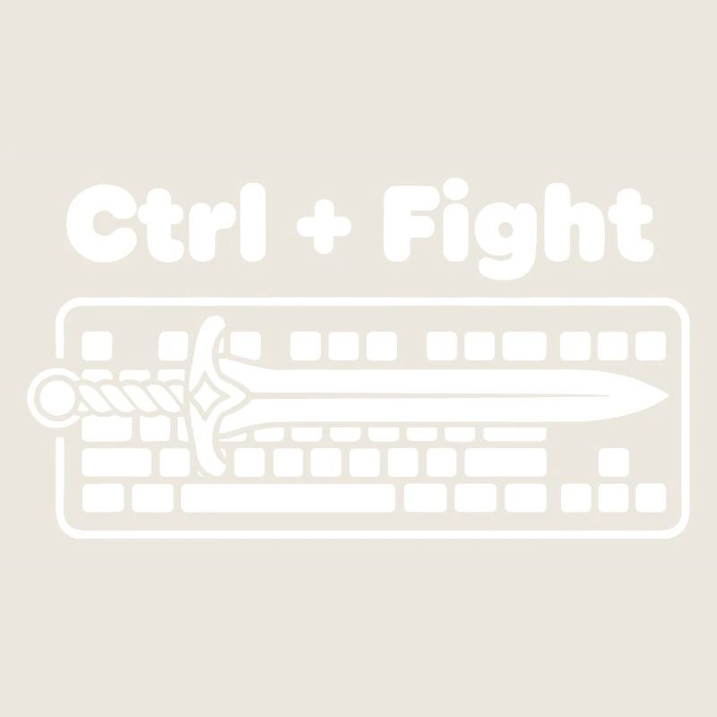 Ctrl Fight Sword Over Keyboard