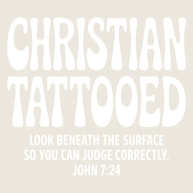 Typographie du vers chrétien tatoué