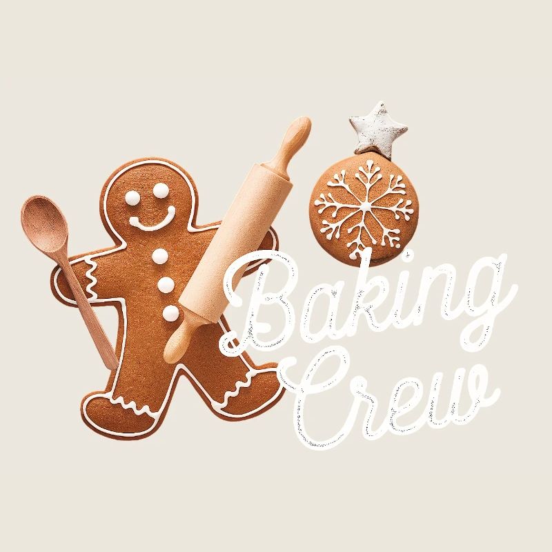 Baking Crew Lebkuchenmann Weihnachten backen