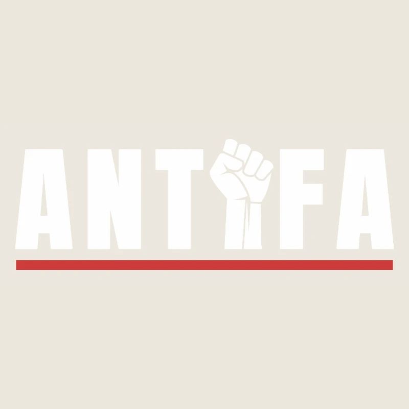 Antifa Protestfaust Antifaschistisches Statement