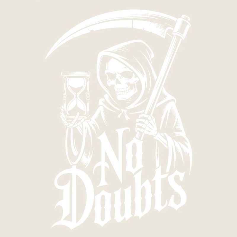Faucheuse avec sablier – No Doubts Saying Gothic