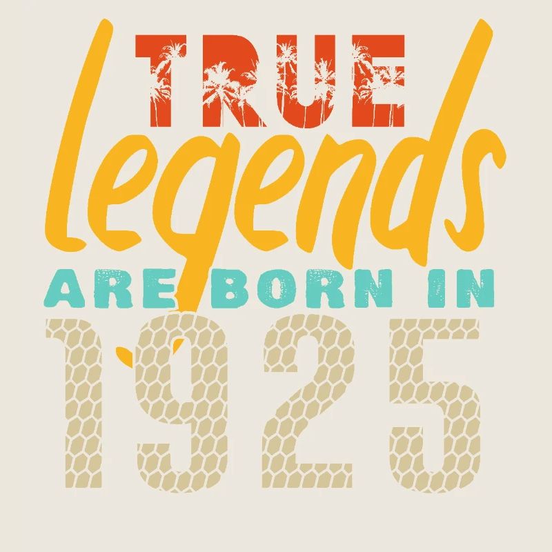 Vintage 1925 Born In 1925 100 Year Old Bar Code Anniversa